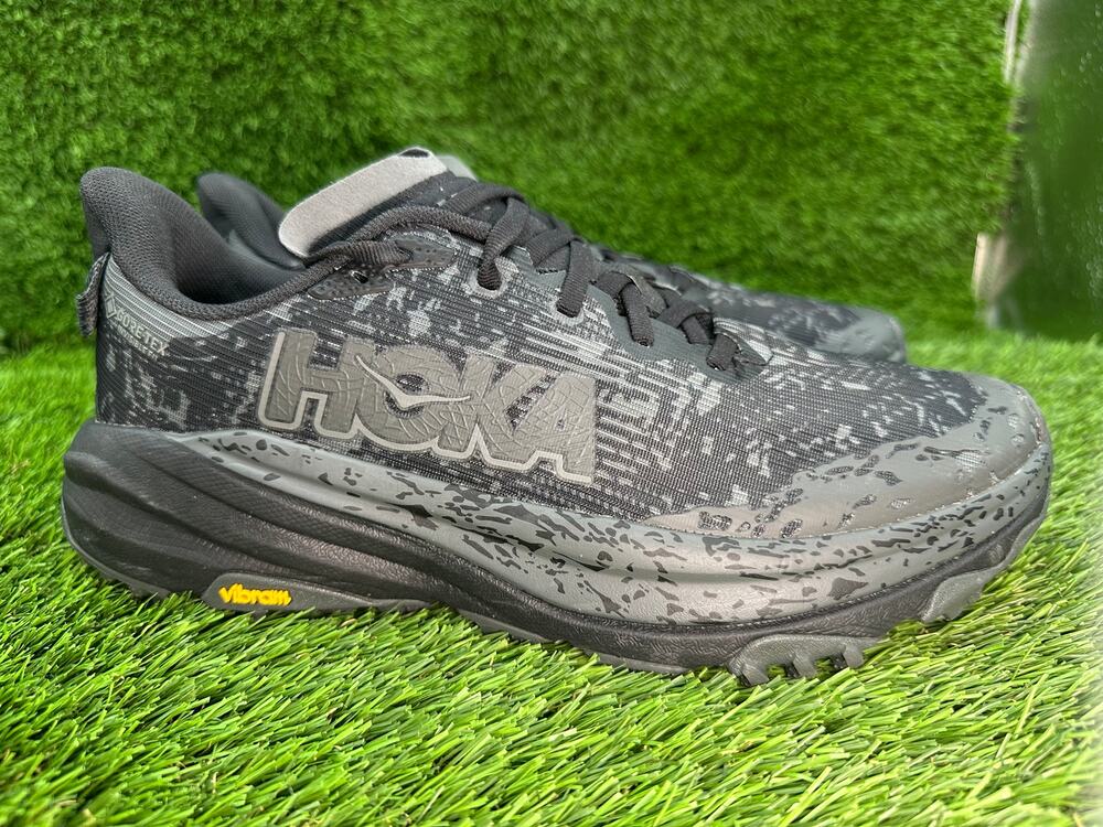 Hoka One One Speedgoat 6 GTX 1155151-BCKT Athletic Shoes Women's 10B Black Trail